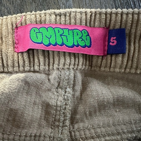 Empyre Pants Juniors 5 Sand Tori Corduroy Baggy Hip Hop Skate Y2K Skater - Picture 11 of 12